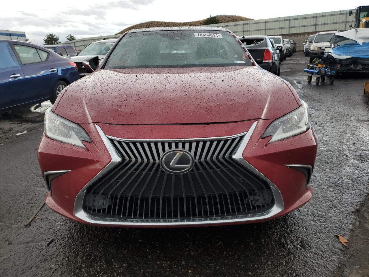 2019 Lexus ES VIN 58ABZ1B16KU002703 Copart auction photo, side / rejected repair damage thumbnail 5