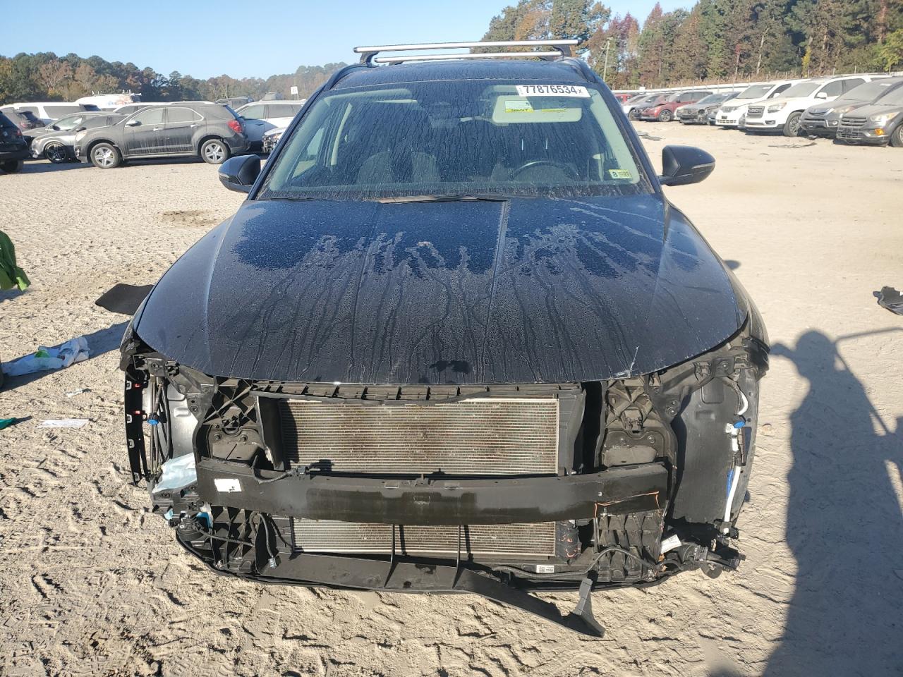 2022 Hyundai Tucson VIN 5NMJFCAE4NH152594 Copart auction photo, front end / rear end damage thumbnail 5