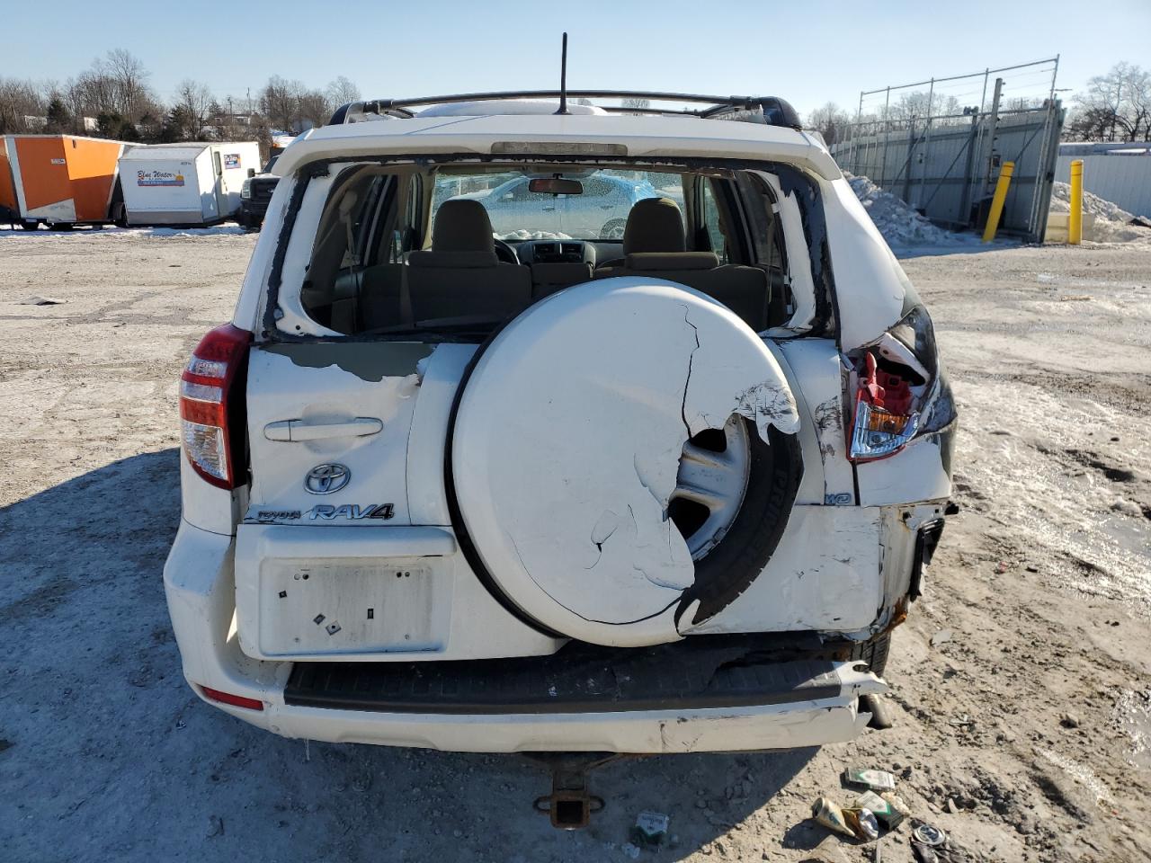 2010 Toyota RAV 4 VIN 2T3JF4DV6AW046669 Copart auction photo, rear end / front end damage thumbnail 6
