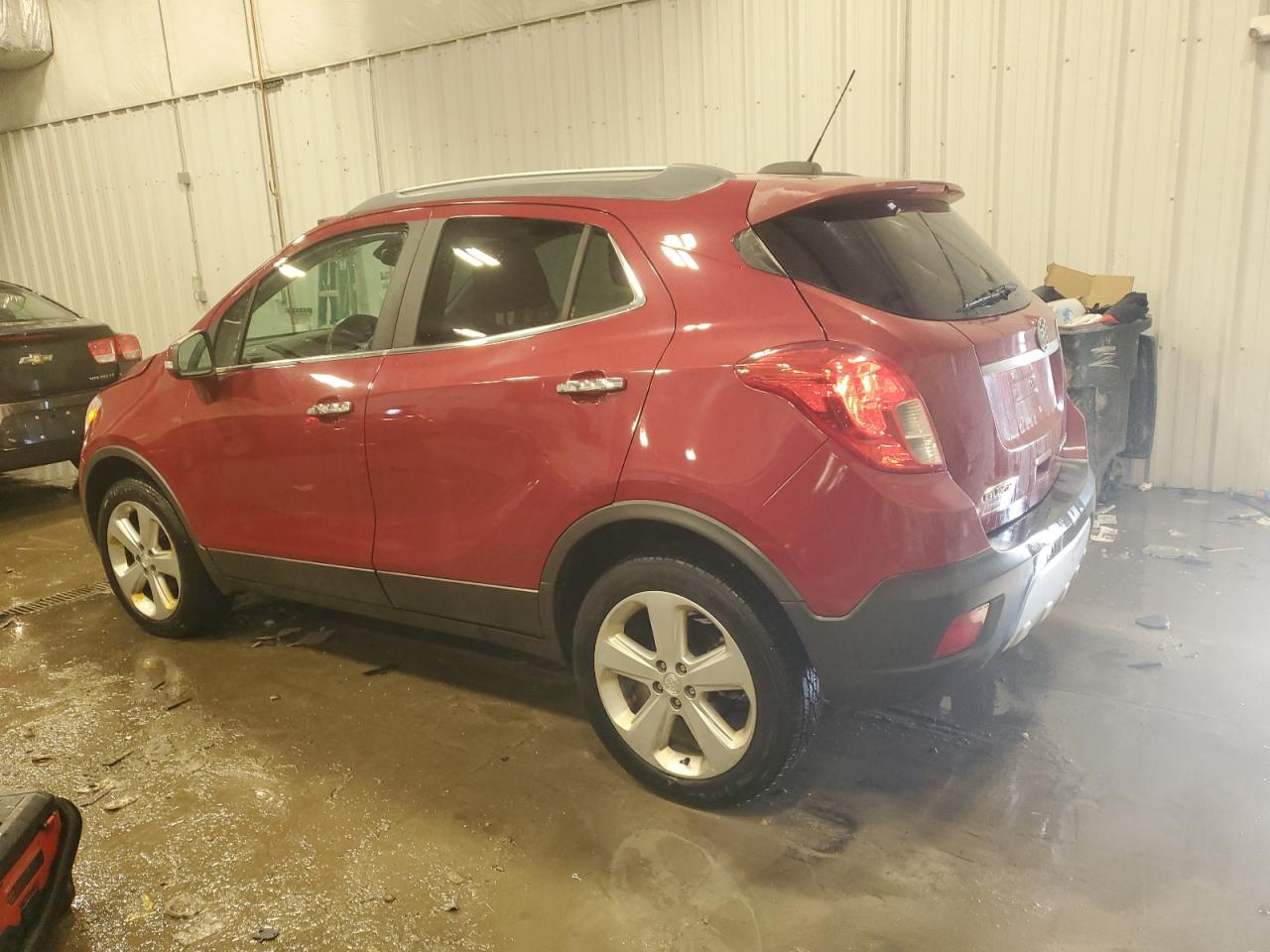 2015 Buick Encore VIN KL4CJFSB9FB066615 Copart auction photo, front end damage thumbnail 2