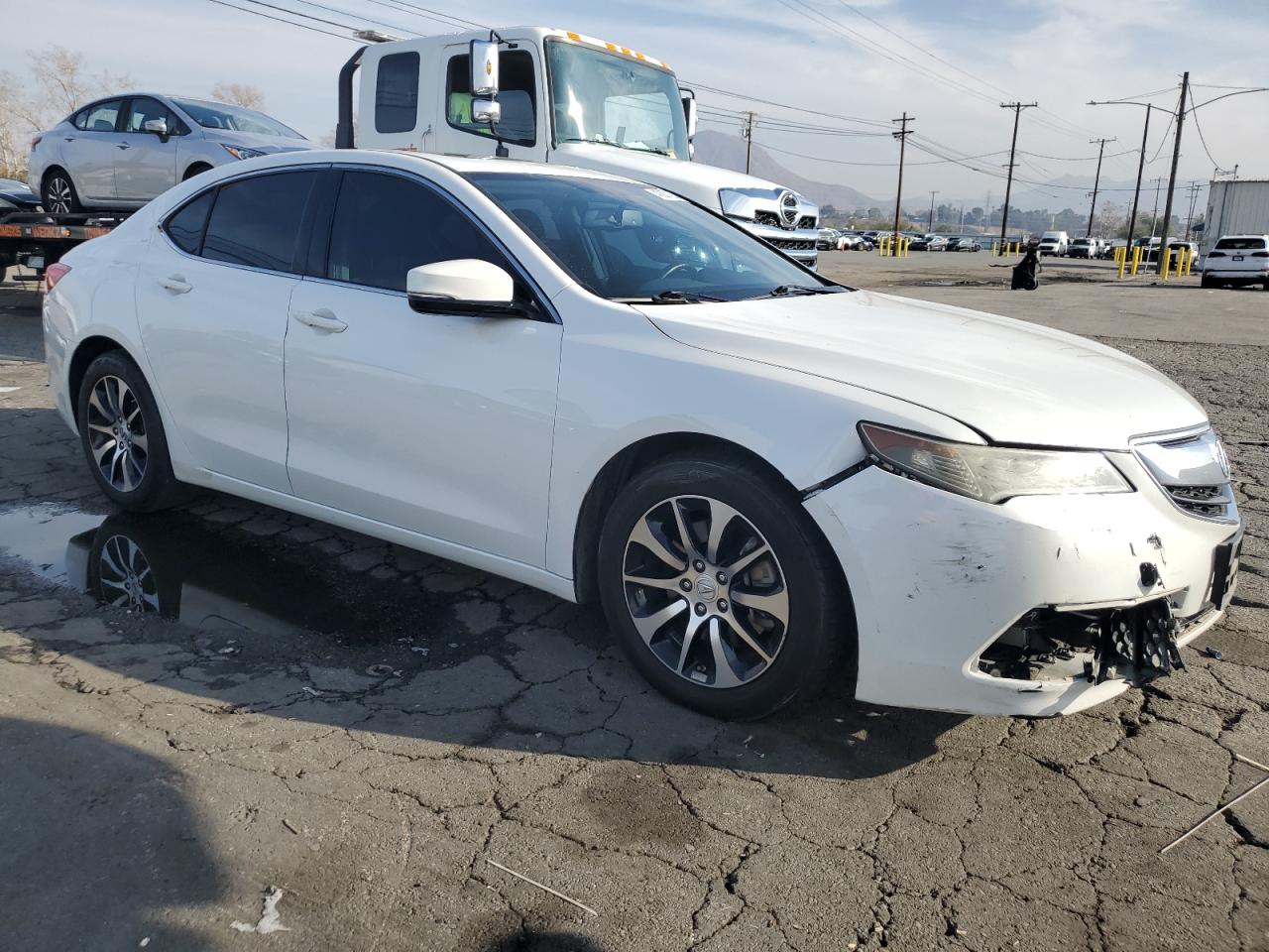 2017 Acura TLX VIN 19UUB1F36HA003396 Copart auction photo, front end damage thumbnail 4