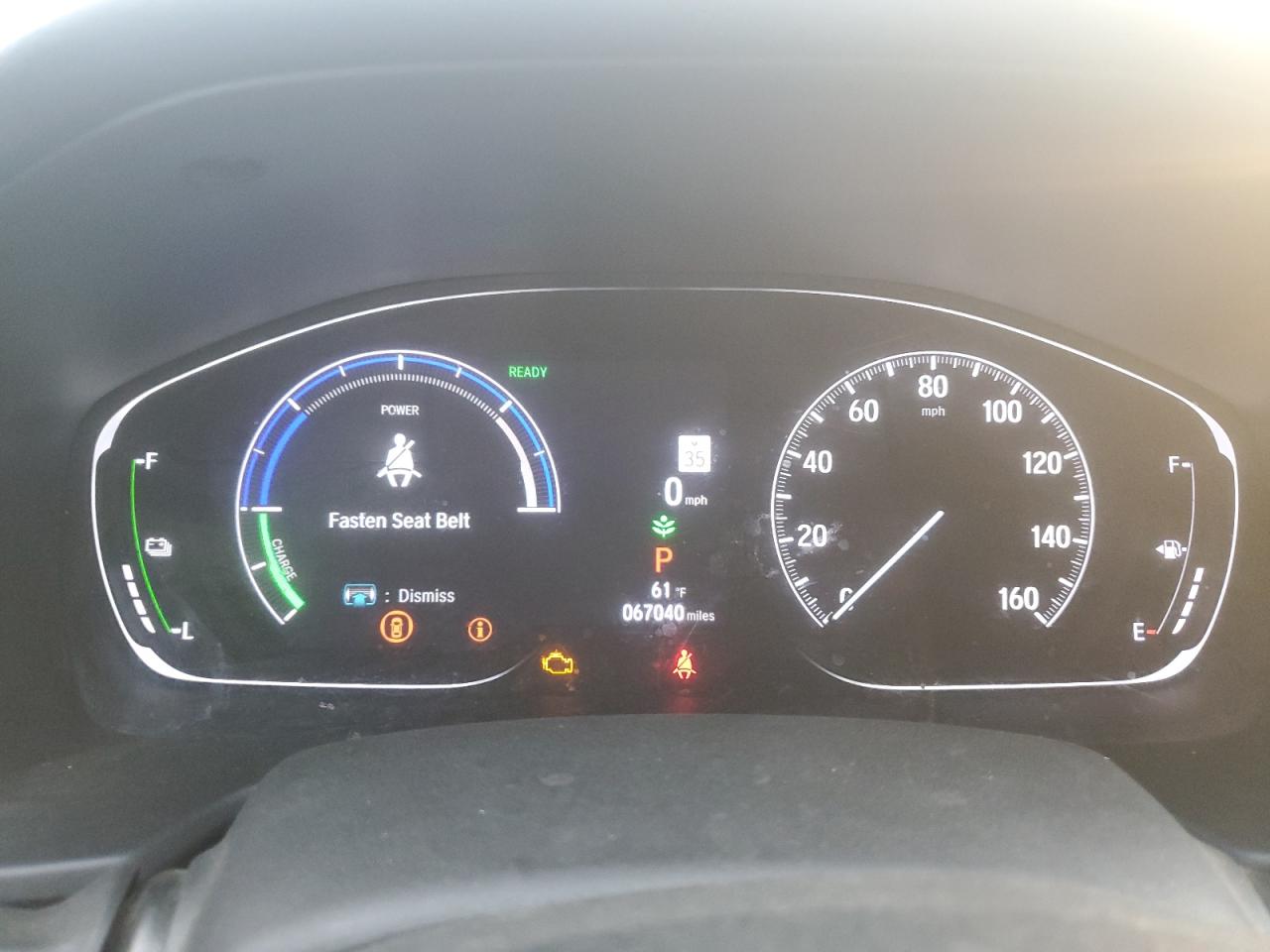 2021 Honda Accord VIN 1HGCV3F45MA016934 Copart auction photo, rear end damage thumbnail 9