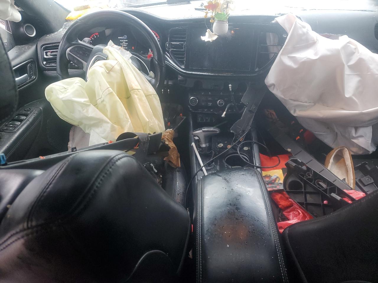 2021 Dodge Durango VIN 1C4RDJEGXMC663118 Copart auction photo, all over damage thumbnail 8
