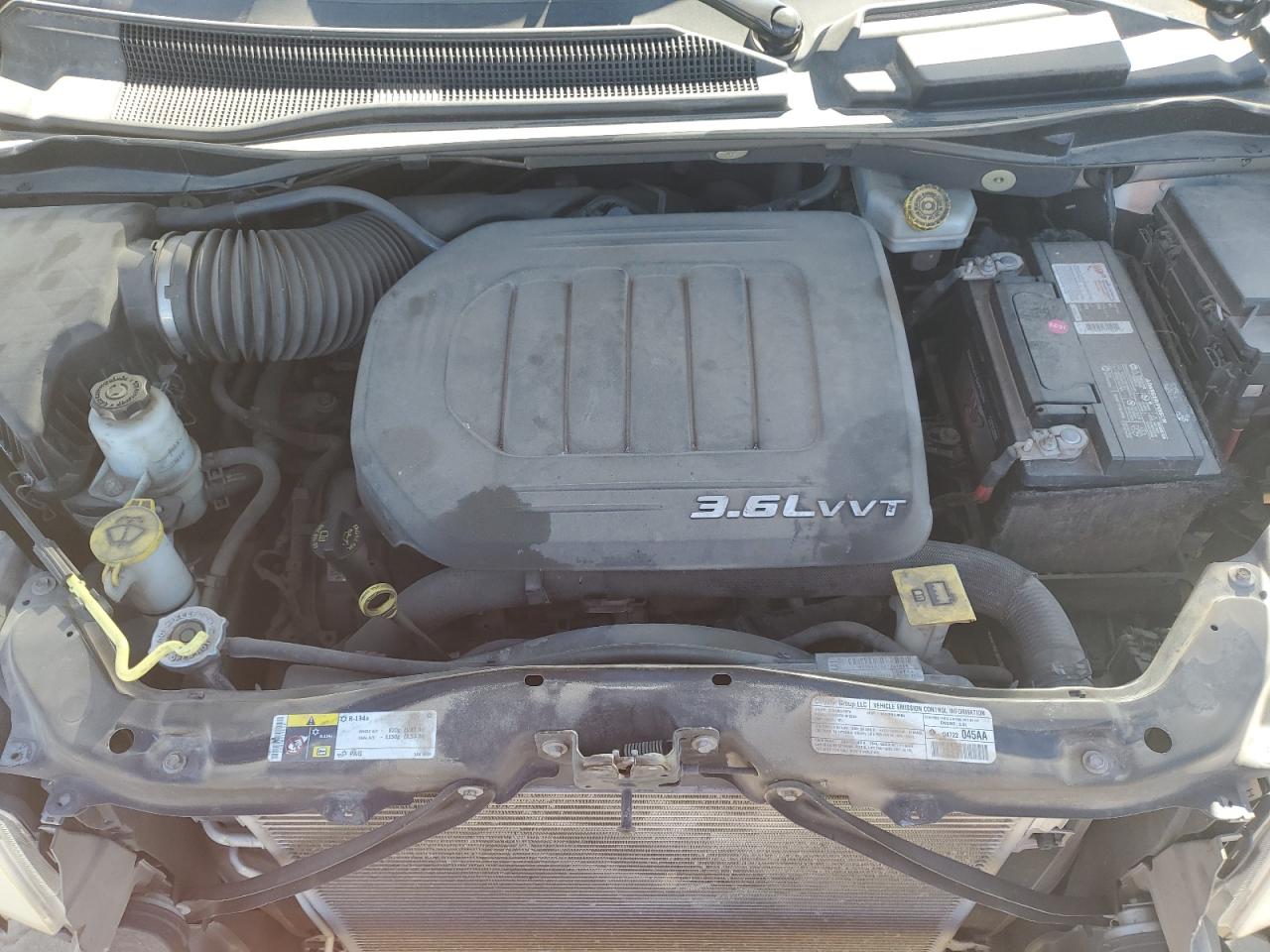 2013 Dodge Caravan VIN 2C4RDGDG6DR750333 Copart auction photo, front end damage thumbnail 12