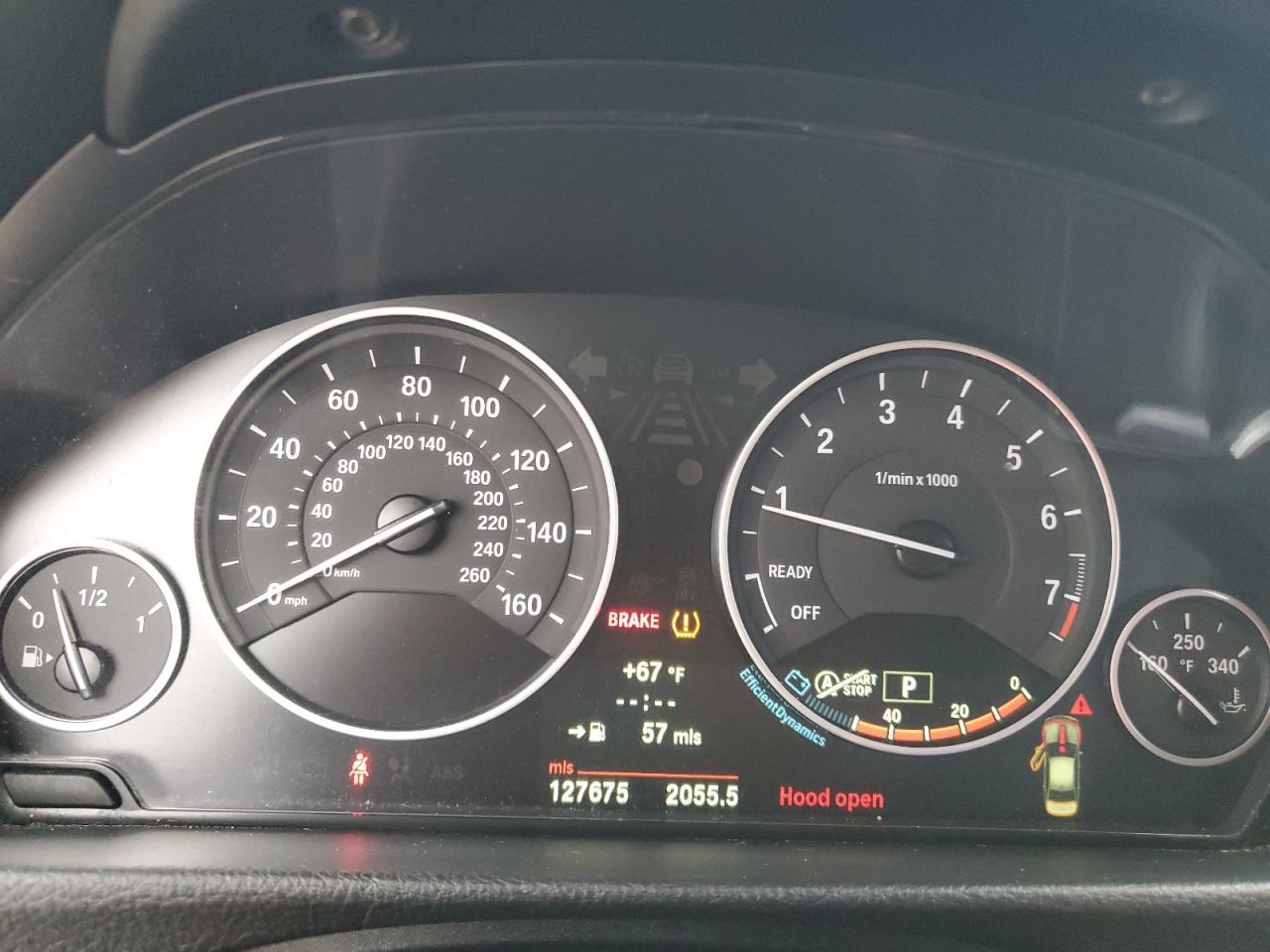 2013 BMW 3er VIN WBA3B5C50DF596836 Copart auction photo, front end / undercarriage damage thumbnail 9