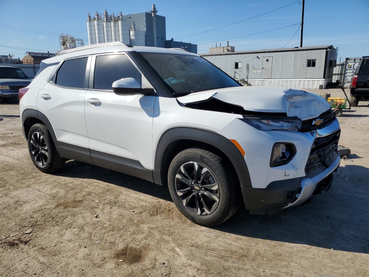 2022 Chevrolet TrailBlazer VIN KL79MPSLXNB043670 Copart auction photo, front end damage thumbnail 4