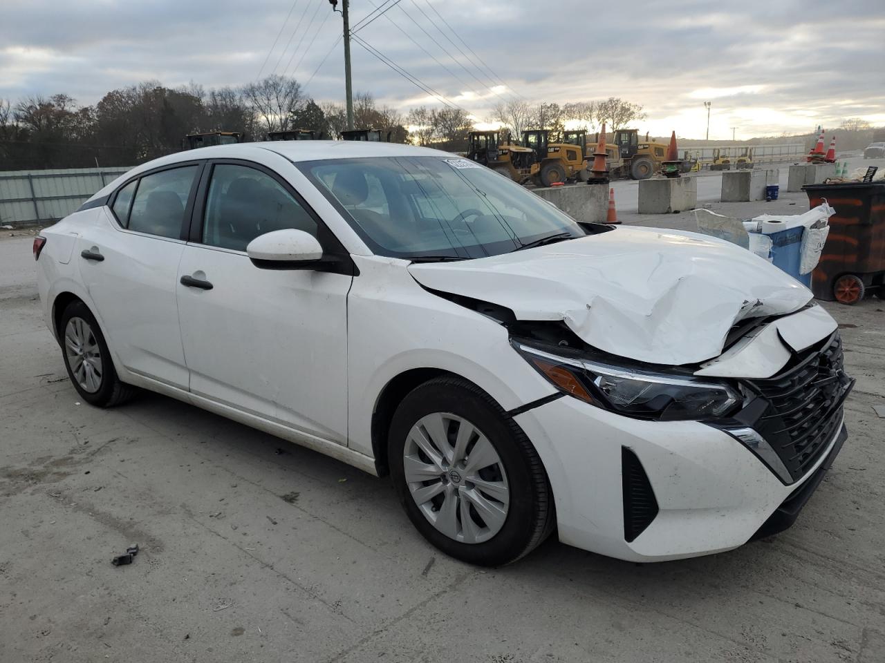 2024 Nissan Sentra VIN 3N1AB8BV3RY274451 Copart auction photo, front end damage thumbnail 4