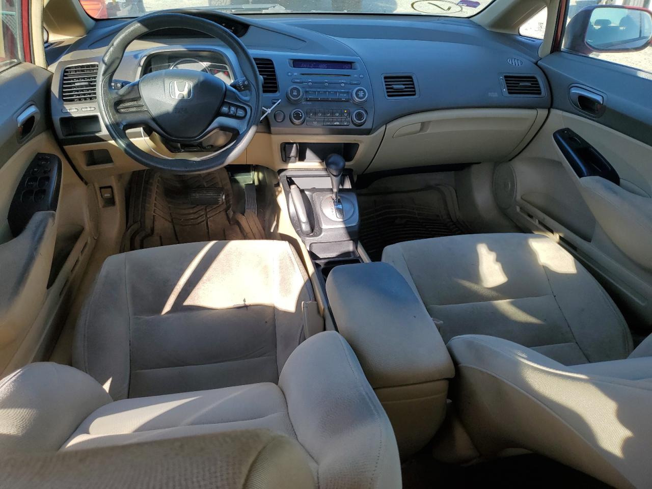 2007 Honda Civic VIN 1HGFA16507L000106 Copart auction photo, side damage thumbnail 8