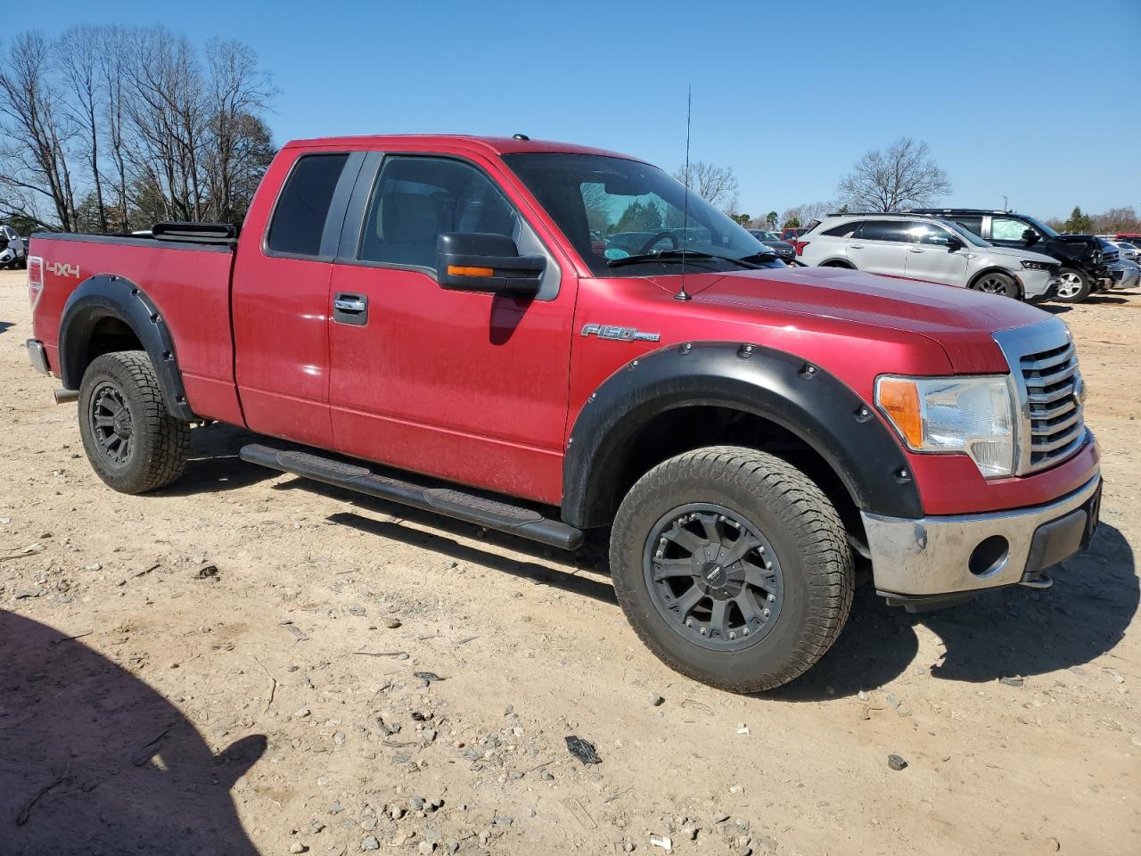 2012 Ford F-150 VIN 1FTFX1EFXCFB11729 Copart auction photo, rear end damage thumbnail 4