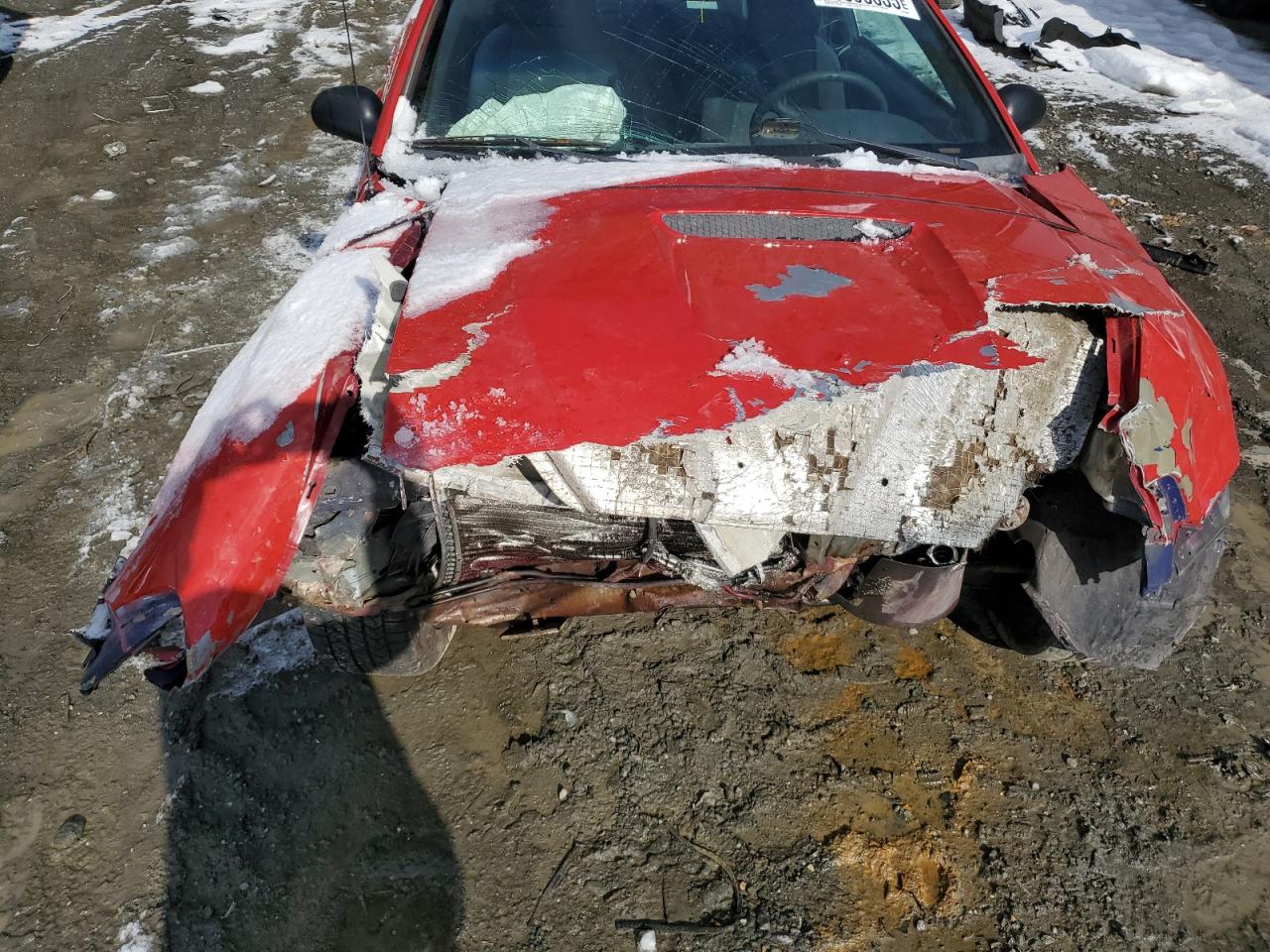 2002 Ford Mustang VIN 1FAFP40412F224903 Copart auction photo, front end damage thumbnail 11
