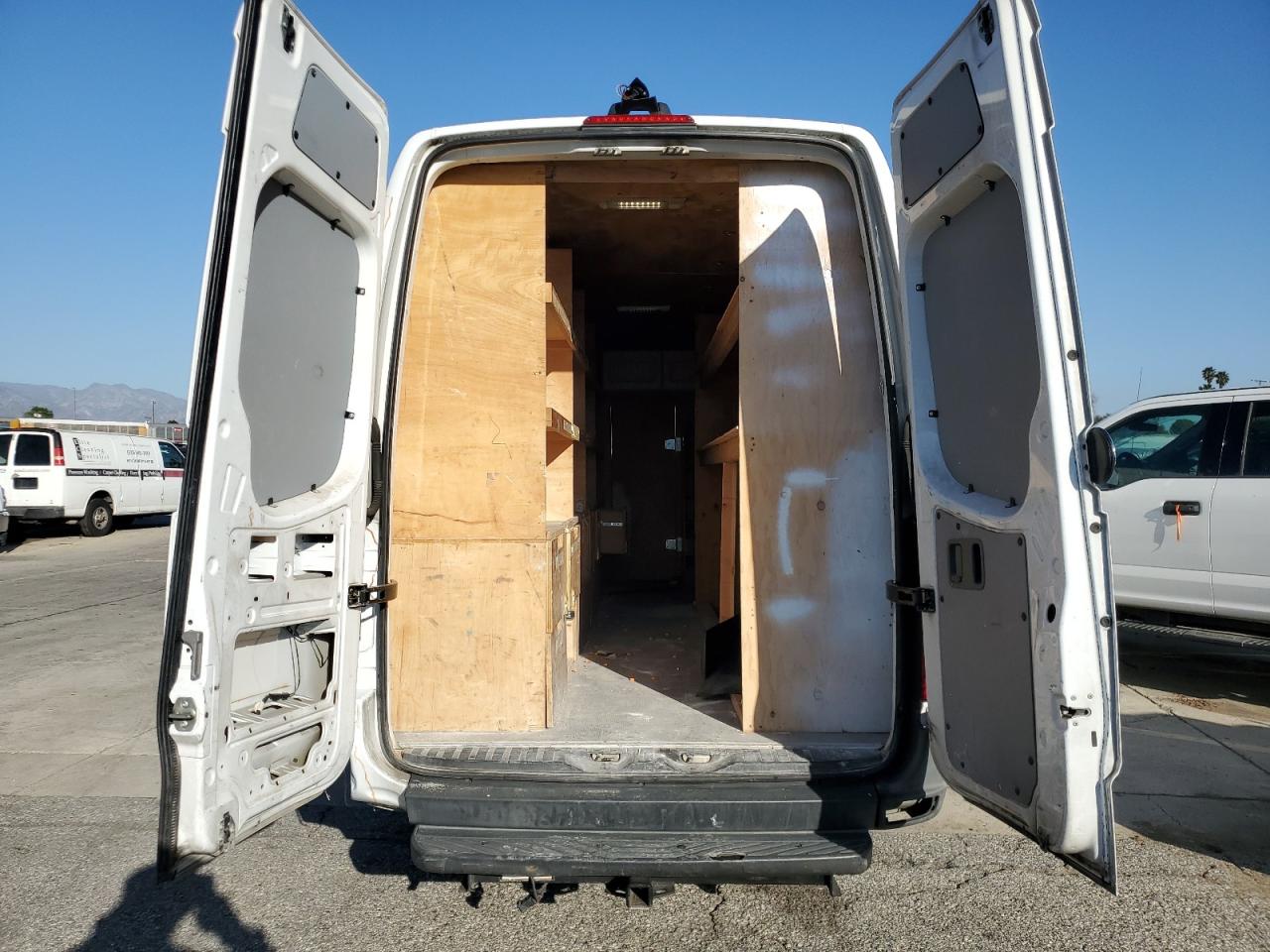 2017 Mercedes-Benz Sprinter VIN WD3PF1CD4HP537582 Copart auction photo, all over damage thumbnail 10