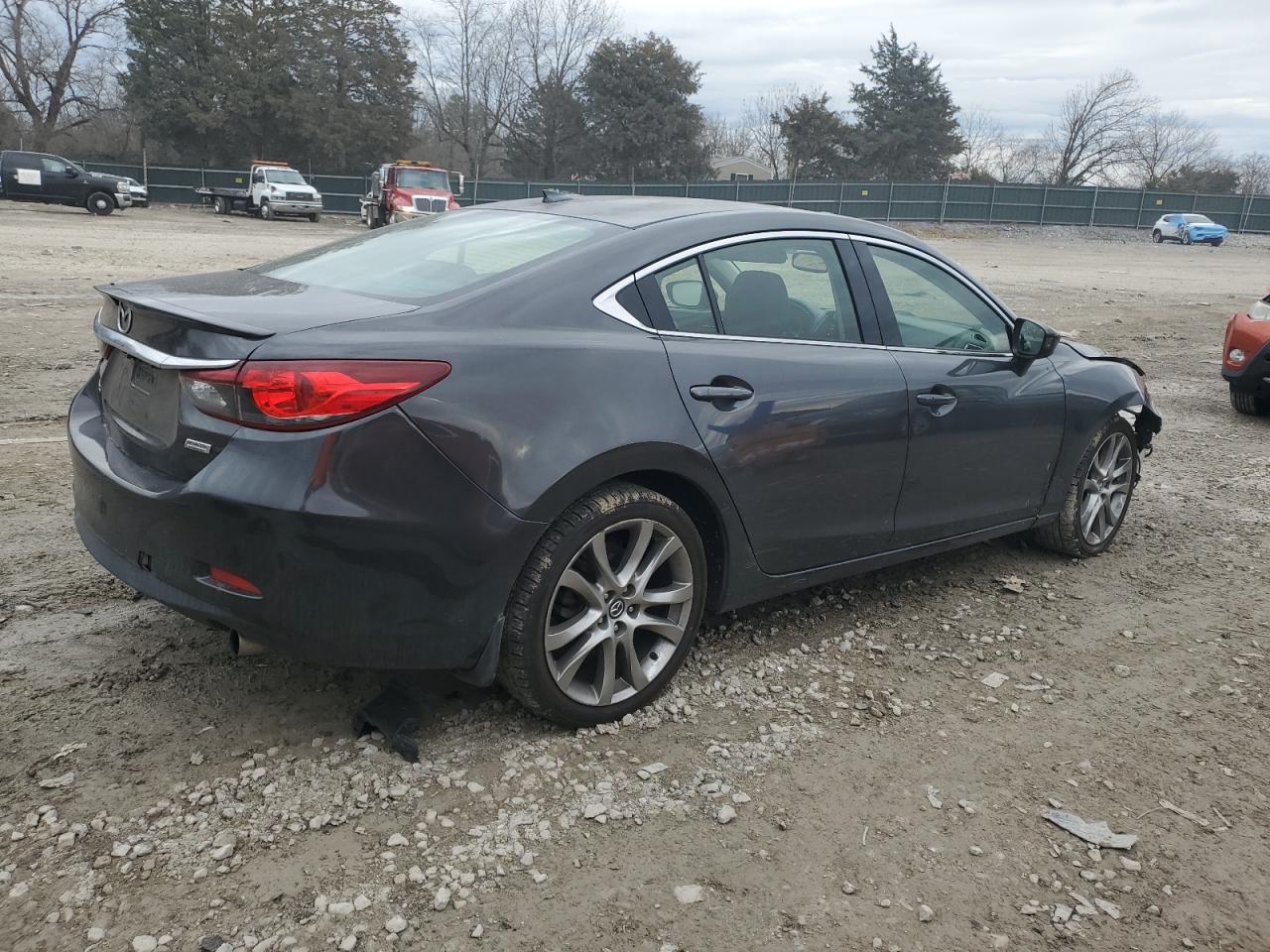 2014 Mazda 6 VIN JM1GJ1W52E1100770 Copart auction photo, front end damage thumbnail 3