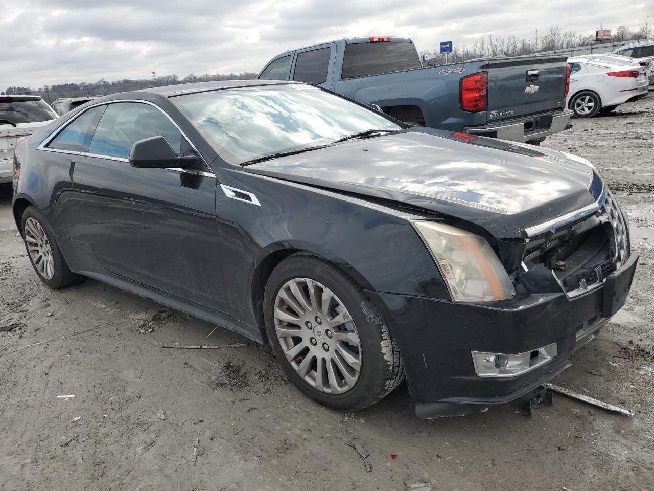 2014 Cadillac CTS VIN 1G6DE1E39E0120854 Copart auction photo, front end damage thumbnail 4