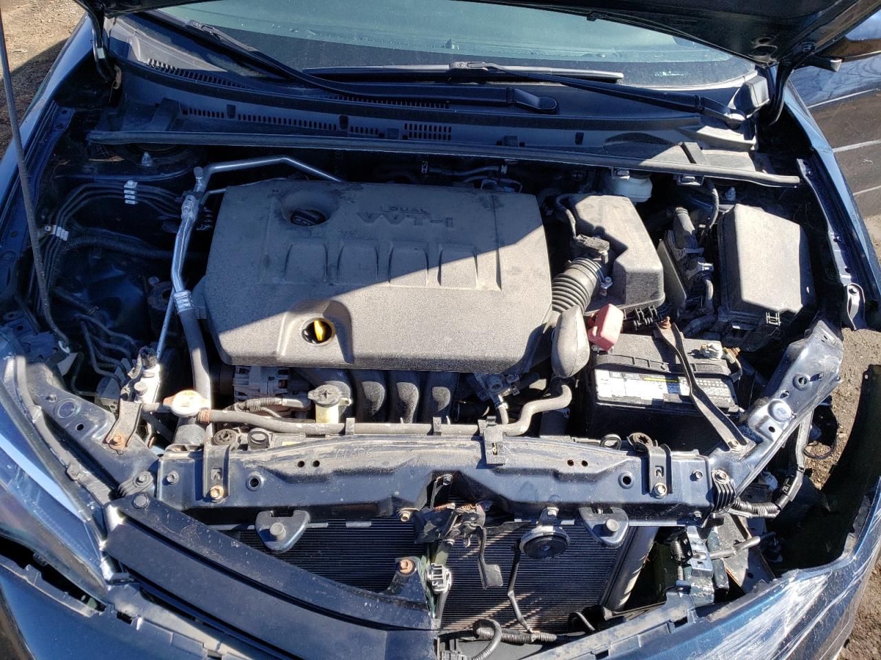 2018 Toyota Corolla VIN 2T1BURHE6JC099223 Copart auction photo, all over damage thumbnail 11
