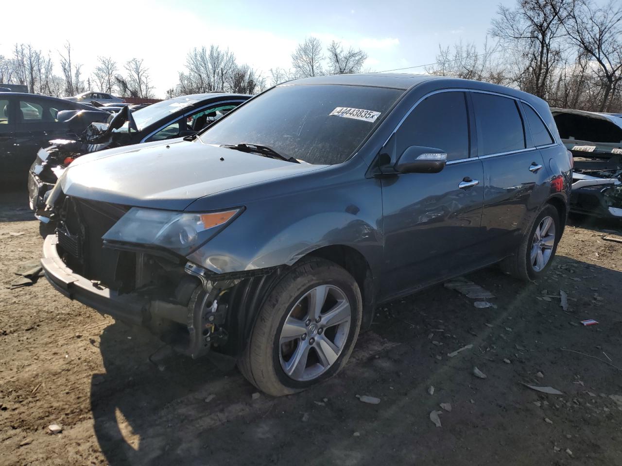 2012 Acura MDX VIN 2HNYD2H31CH538928