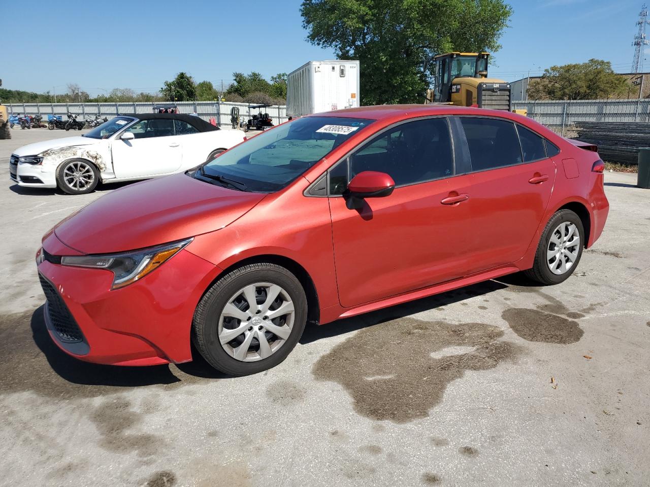 2020 Toyota Corolla VIN 5YFEPRAEXLP070440