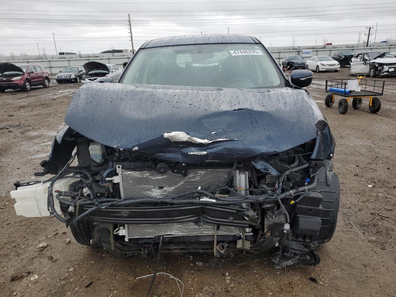 2015 Nissan Rogue VIN 5N1AT2MT8FC761681 Copart auction photo, front end damage thumbnail 5
