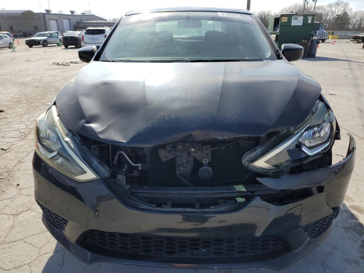2017 Nissan Sentra VIN 3N1AB7AP0HY358237 Copart auction photo, front end damage thumbnail 5