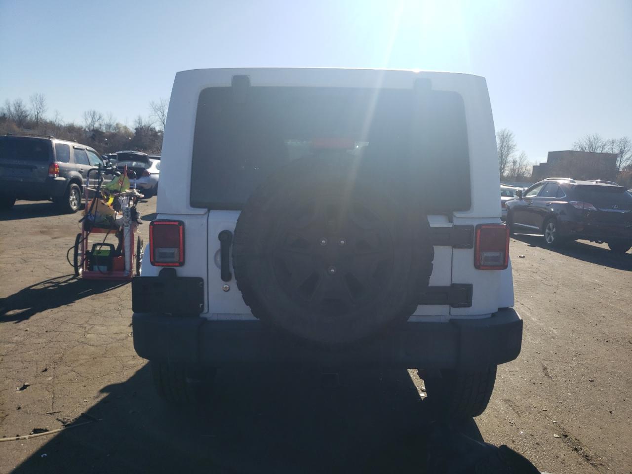 2015 Jeep Wrangler VIN 1C4HJWFG9FL747661 Copart auction photo, front end damage thumbnail 6