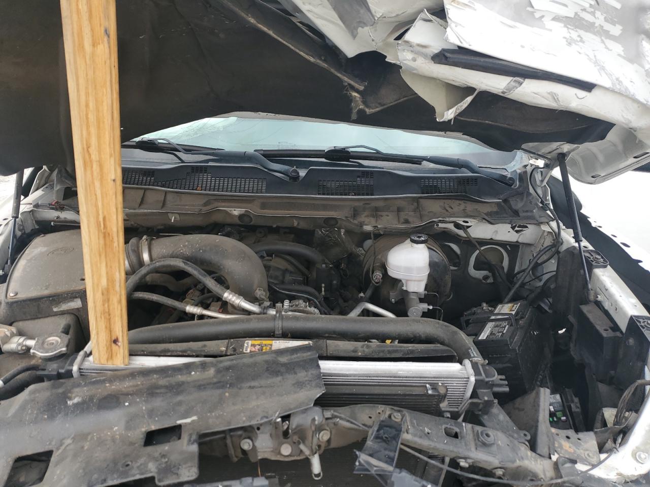 2014 Dodge RAM VIN 1C6RR7LT4ES309534 Copart auction photo, undercarriage / front end damage thumbnail 13
