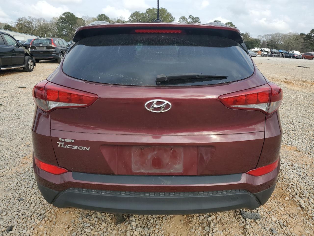2017 Hyundai Tucson VIN KM8J33A44HU596311 Copart auction photo, side damage thumbnail 6