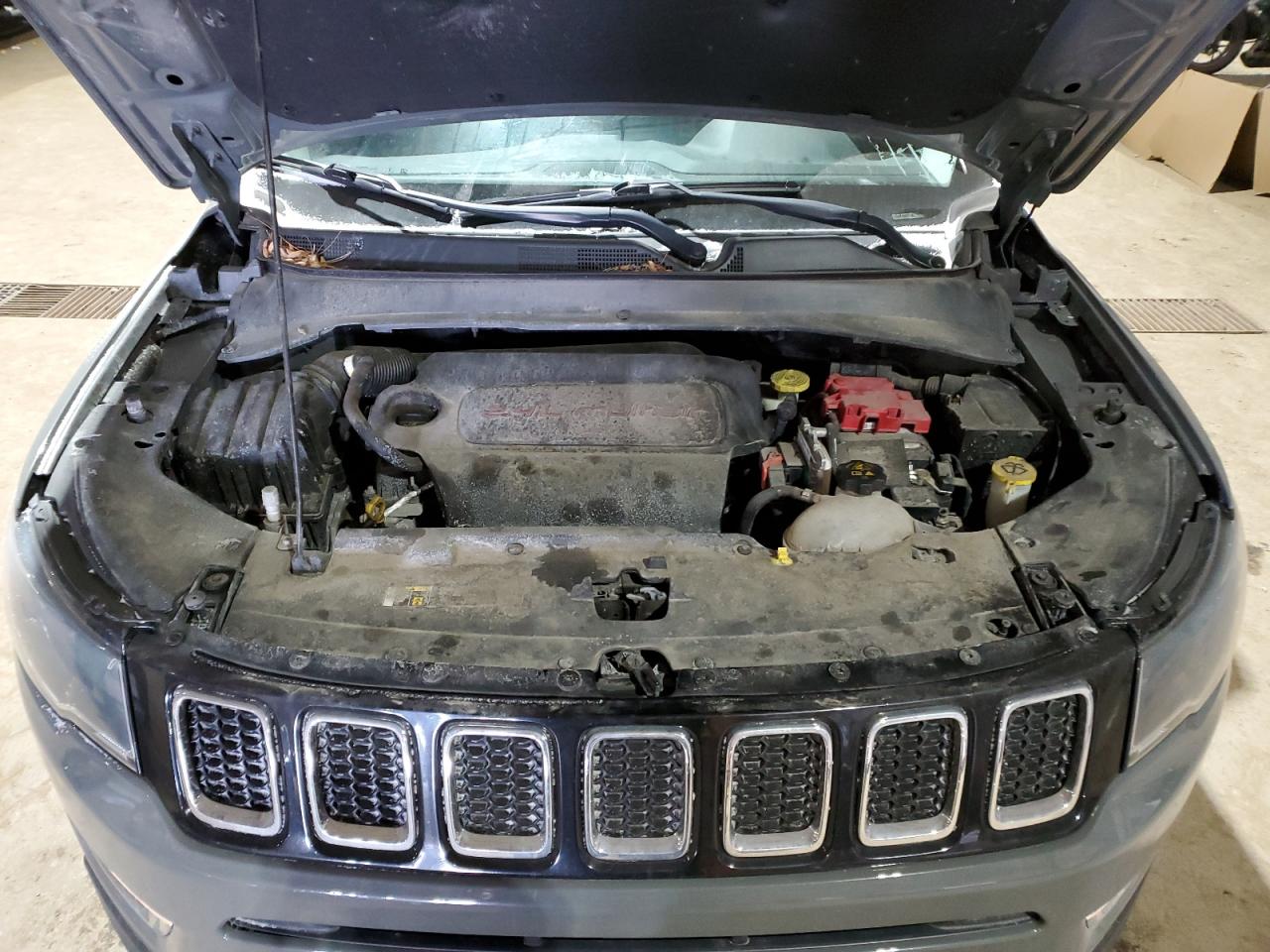 2020 Jeep Compass VIN 3C4NJDCB9LT221871 Copart auction photo, side / rear end damage thumbnail 12