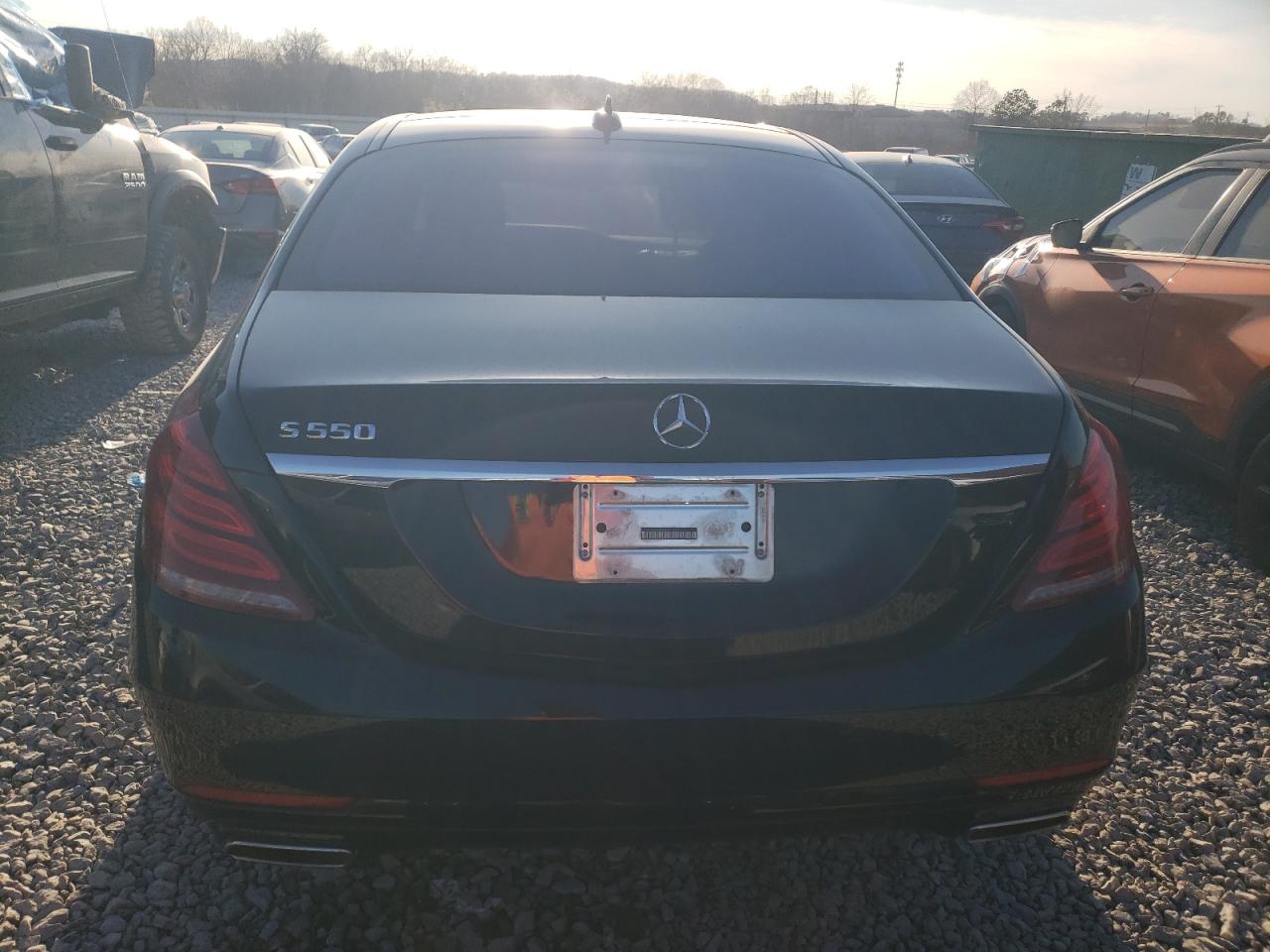 2015 Mercedes-Benz S-klasse VIN WDDUG8CB7FA131377 Copart auction photo, front end damage thumbnail 6