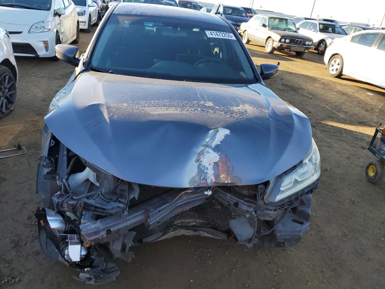 2016 Honda Accord VIN 1HGCR2F36GA016855 Copart auction photo, front end / rear end damage thumbnail 5