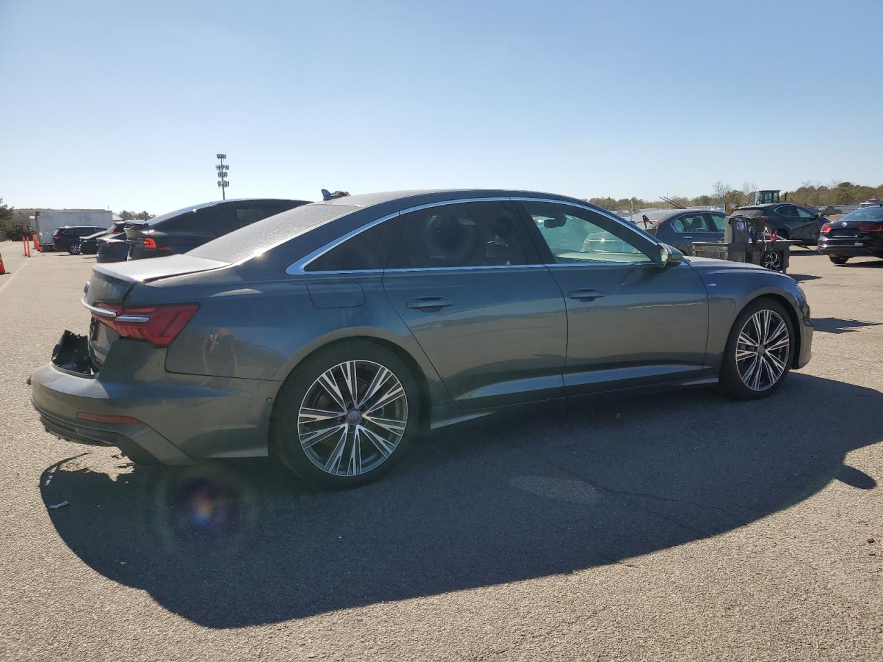 2019 Audi A6 VIN WAUL2AF23KN039142 Copart auction photo, rear end / minor dent/scratches damage thumbnail 3