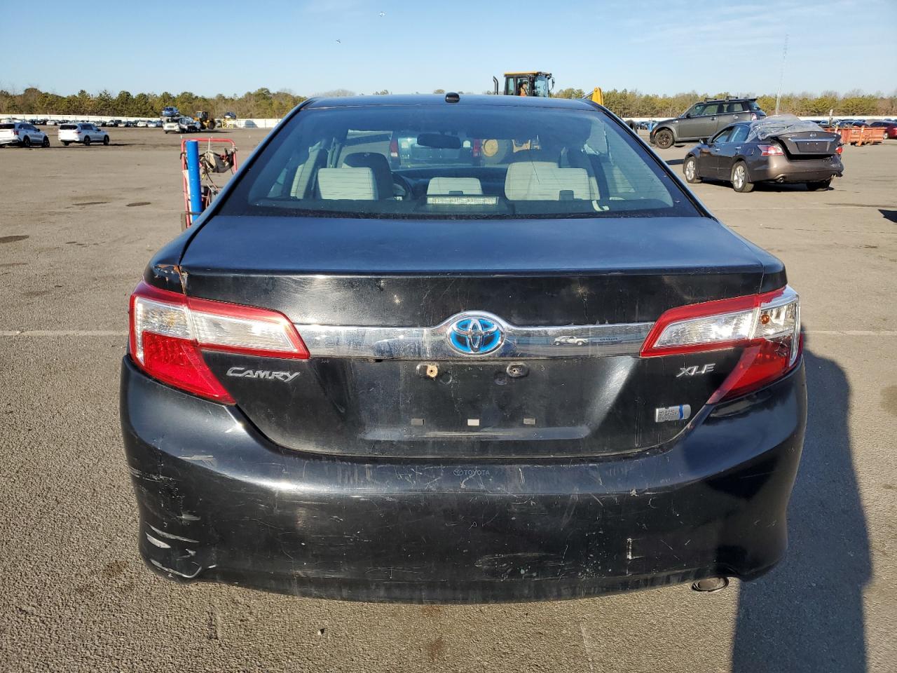 2012 Toyota Camry VIN 4T1BD1FK3CU062335 Copart auction photo, front end / rear end damage thumbnail 6