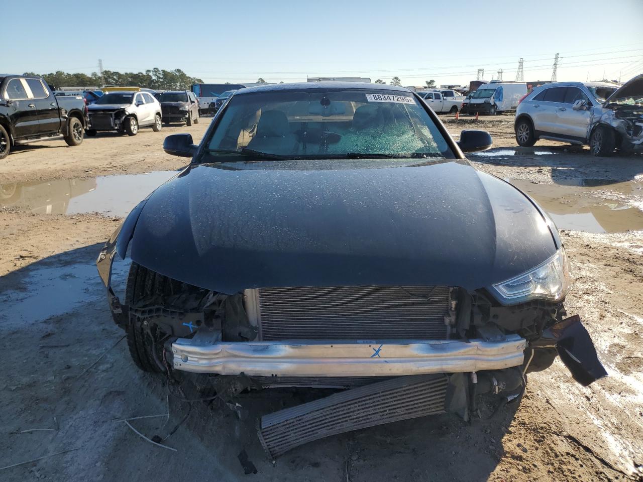 2016 Audi A5 VIN WAUM2AFR3GA031462 Copart auction photo, front end / minor dent/scratches damage thumbnail 5