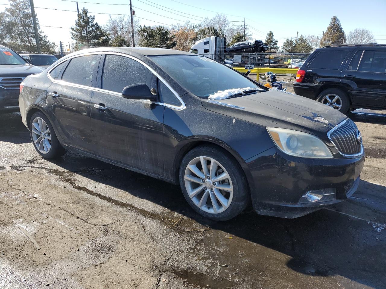 2014 Buick Verano VIN 1G4PT5SV5E4114616 Copart auction photo, front end damage thumbnail 4
