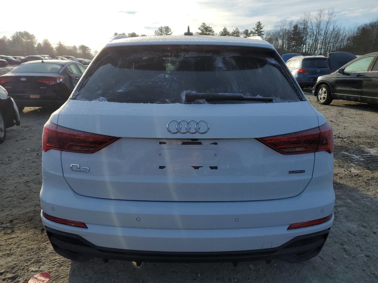 2024 Audi Q3 VIN WA1EECF38R1179027 Copart auction photo, front end damage thumbnail 6