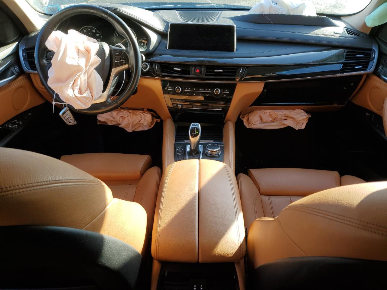 2015 BMW X6 VIN 5UXKU2C56F0F96211 Copart auction photo, front end damage thumbnail 8