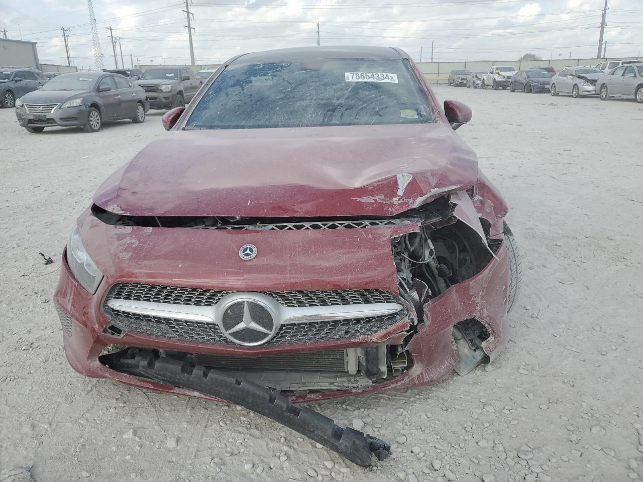 2021 Mercedes-Benz A-klasse VIN W1K3G4EB8MJ263403 Copart auction photo, front end damage thumbnail 6