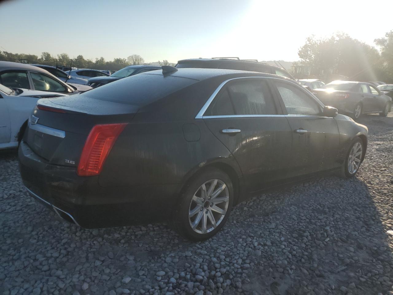 2015 Cadillac CTS VIN 1G6AR5S34F0135461 Copart auction photo, front end damage thumbnail 3