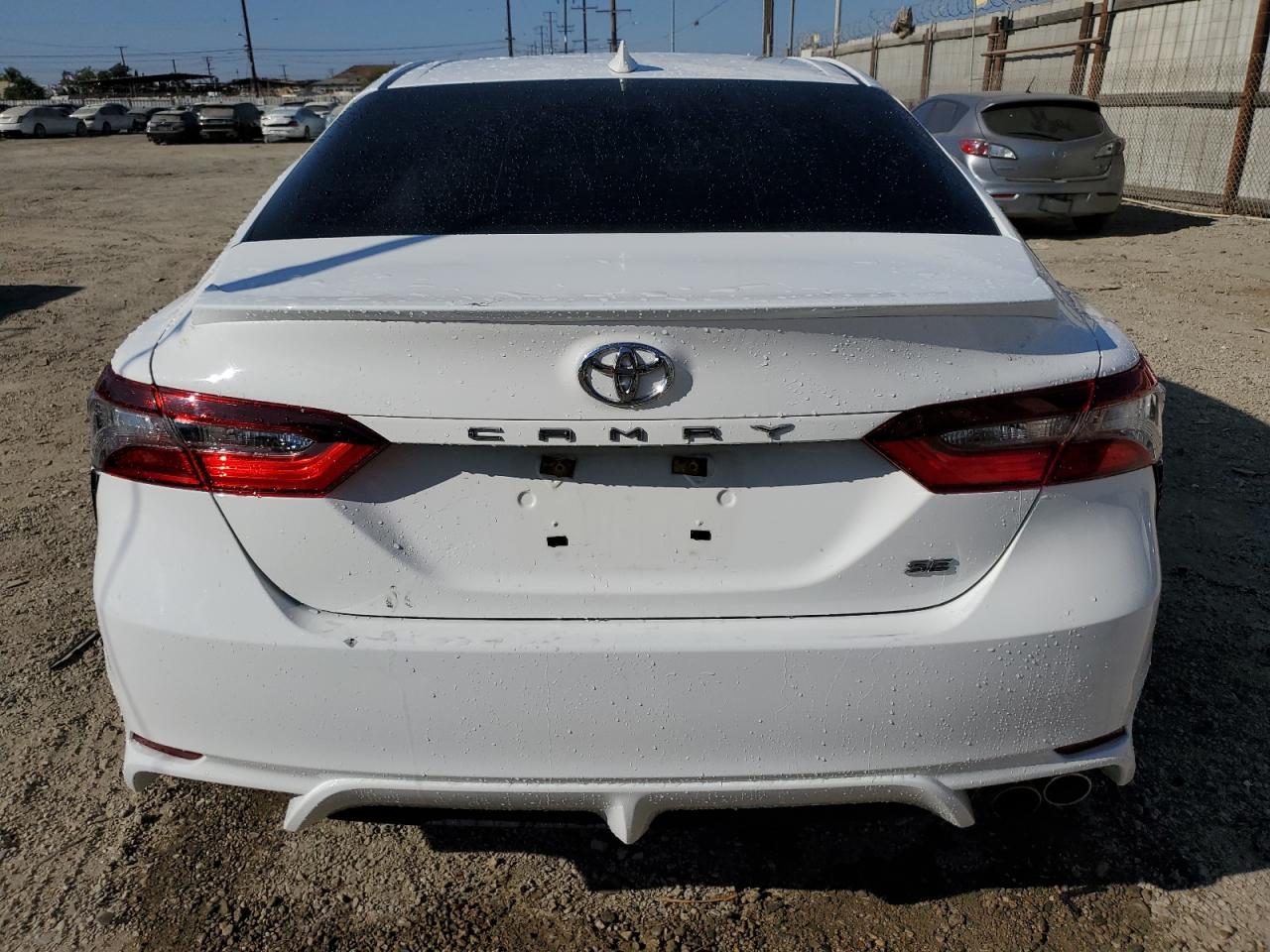 2021 Toyota Camry VIN 4T1G11AK3MU577360 Copart auction photo, front end / rear end damage thumbnail 6