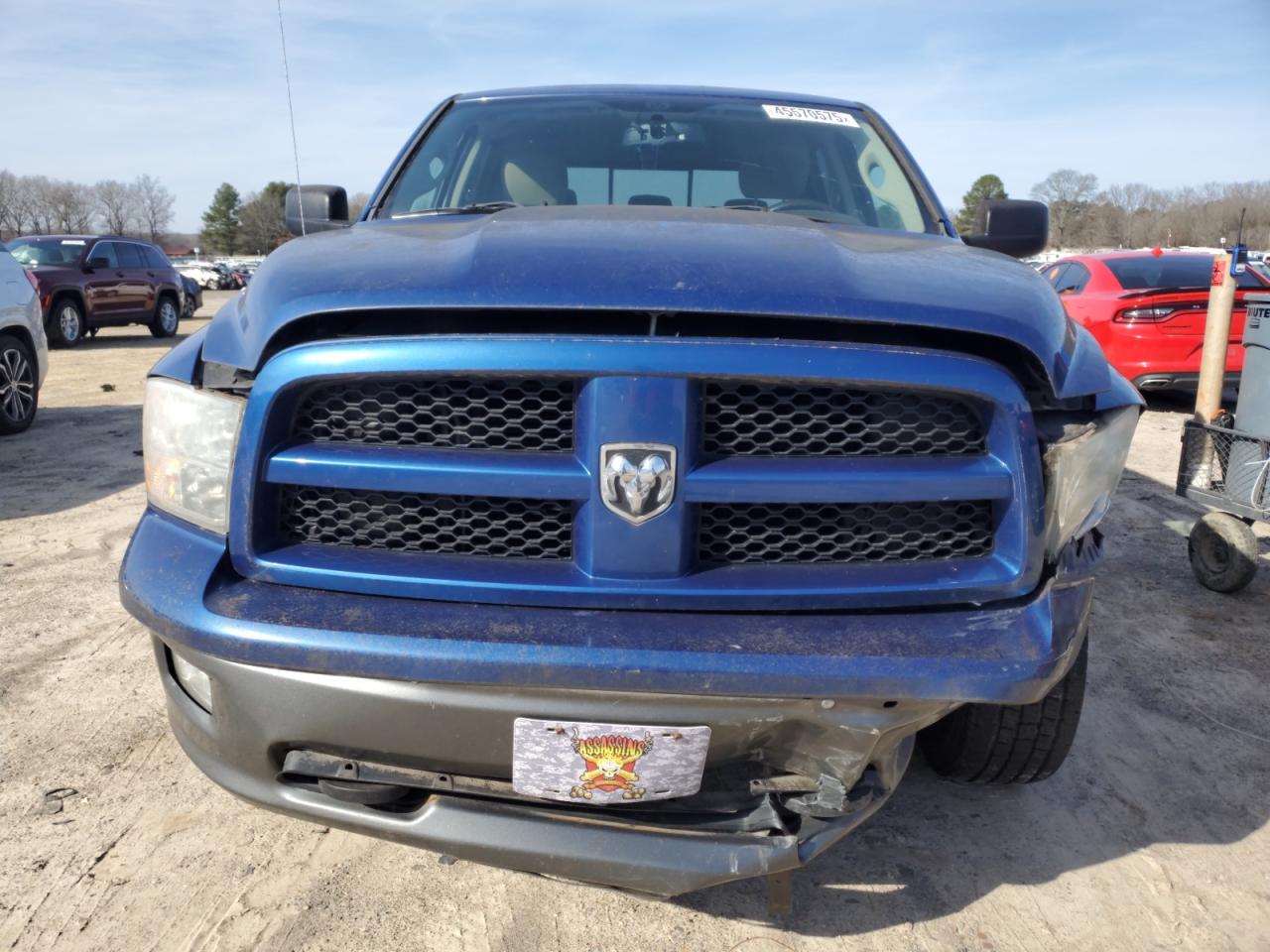 2010 Dodge RAM VIN 1D7RB1CT7AS265099 Copart auction photo, front end / minor dent/scratches damage thumbnail 5