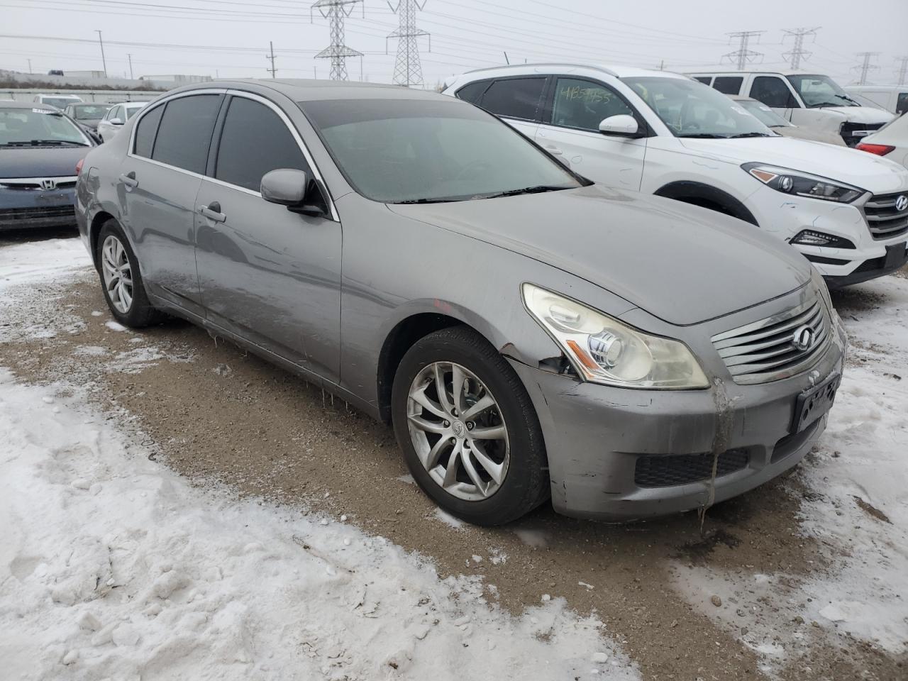 2007 Infiniti G VIN JNKBV61F17M819116 Copart auction photo, vandalism / front end damage thumbnail 4