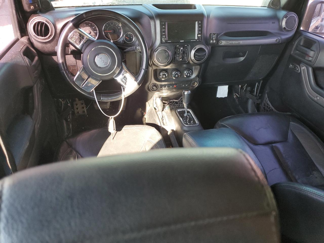 2013 Jeep Wrangler VIN 1C4BJWEG7DL563324 Copart auction photo, burn - engine damage thumbnail 8