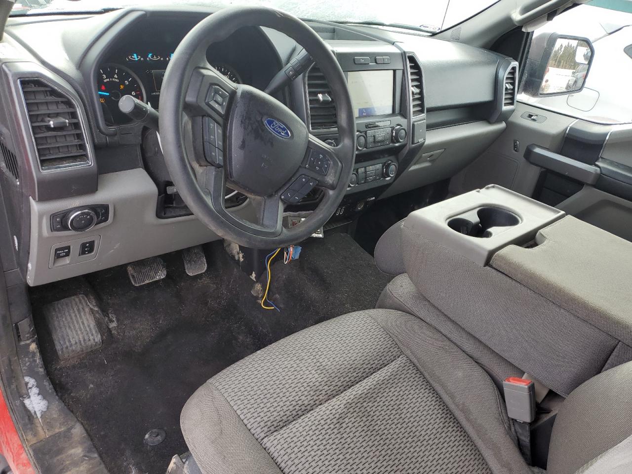 2020 Ford F-150 VIN 1FTFW1E57LKE81229 Copart auction photo, side damage thumbnail 8