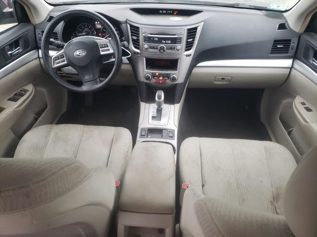 2012 Subaru Outback VIN 4S4BRCAC3C3296848 Copart auction photo, front end / side damage thumbnail 8