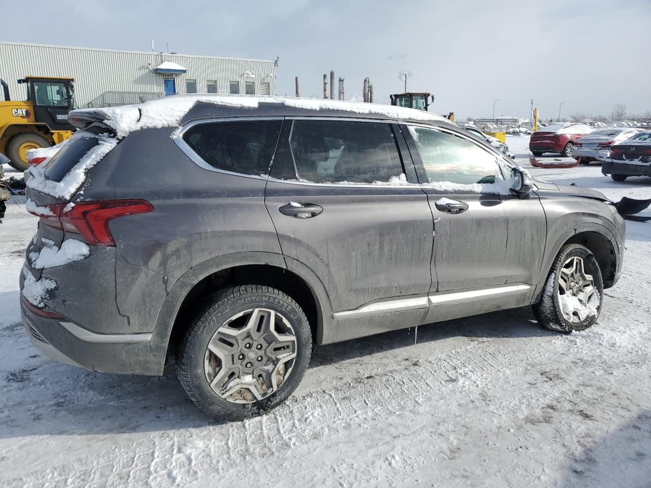 2021 Hyundai Santa Fe VIN KM8S3DA16MU007267 Copart auction photo, front end damage thumbnail 3
