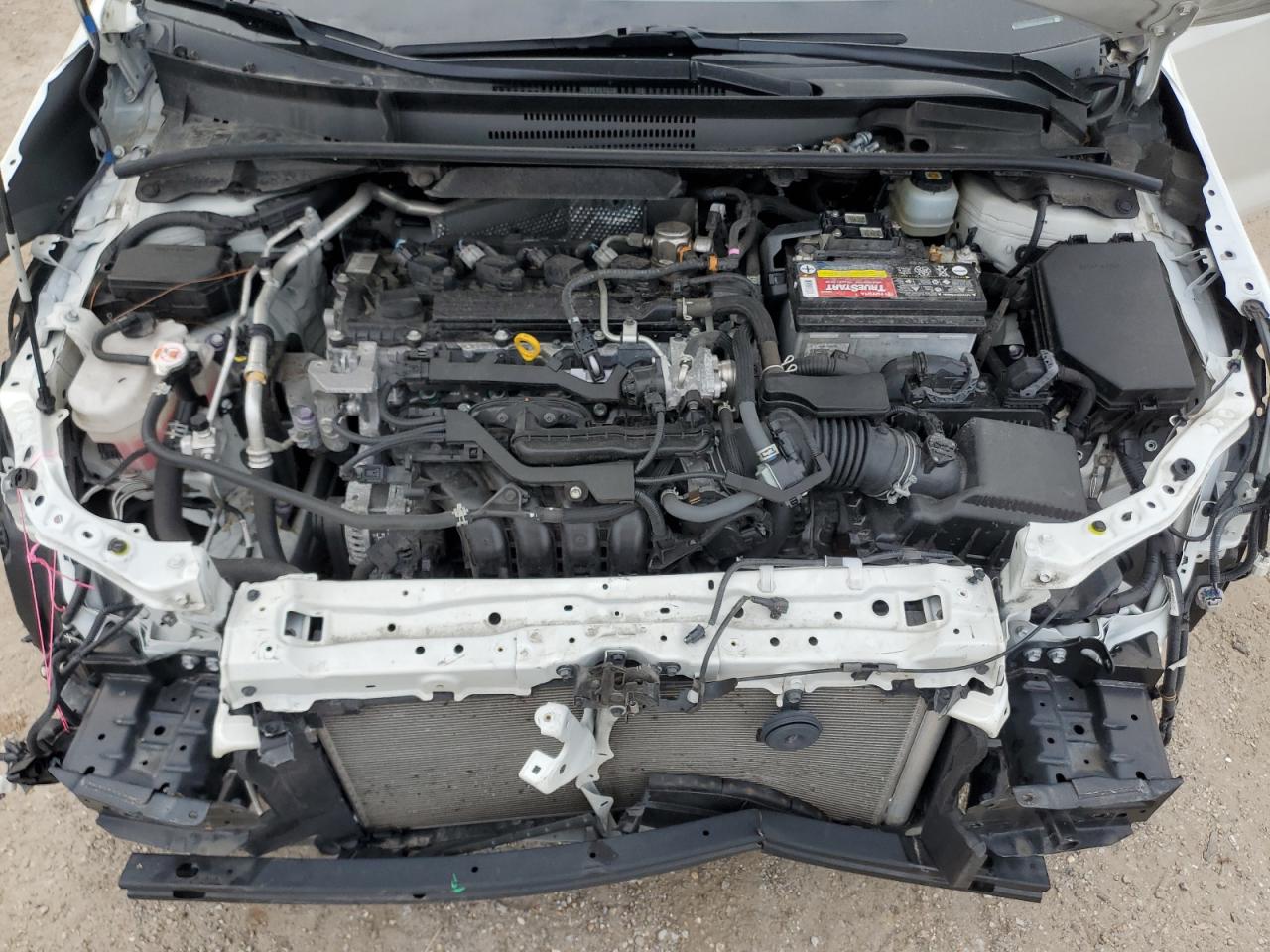 2021 Toyota Corolla VIN JTDS4MCE9MJ064792 Copart auction photo, front end / side damage thumbnail 11