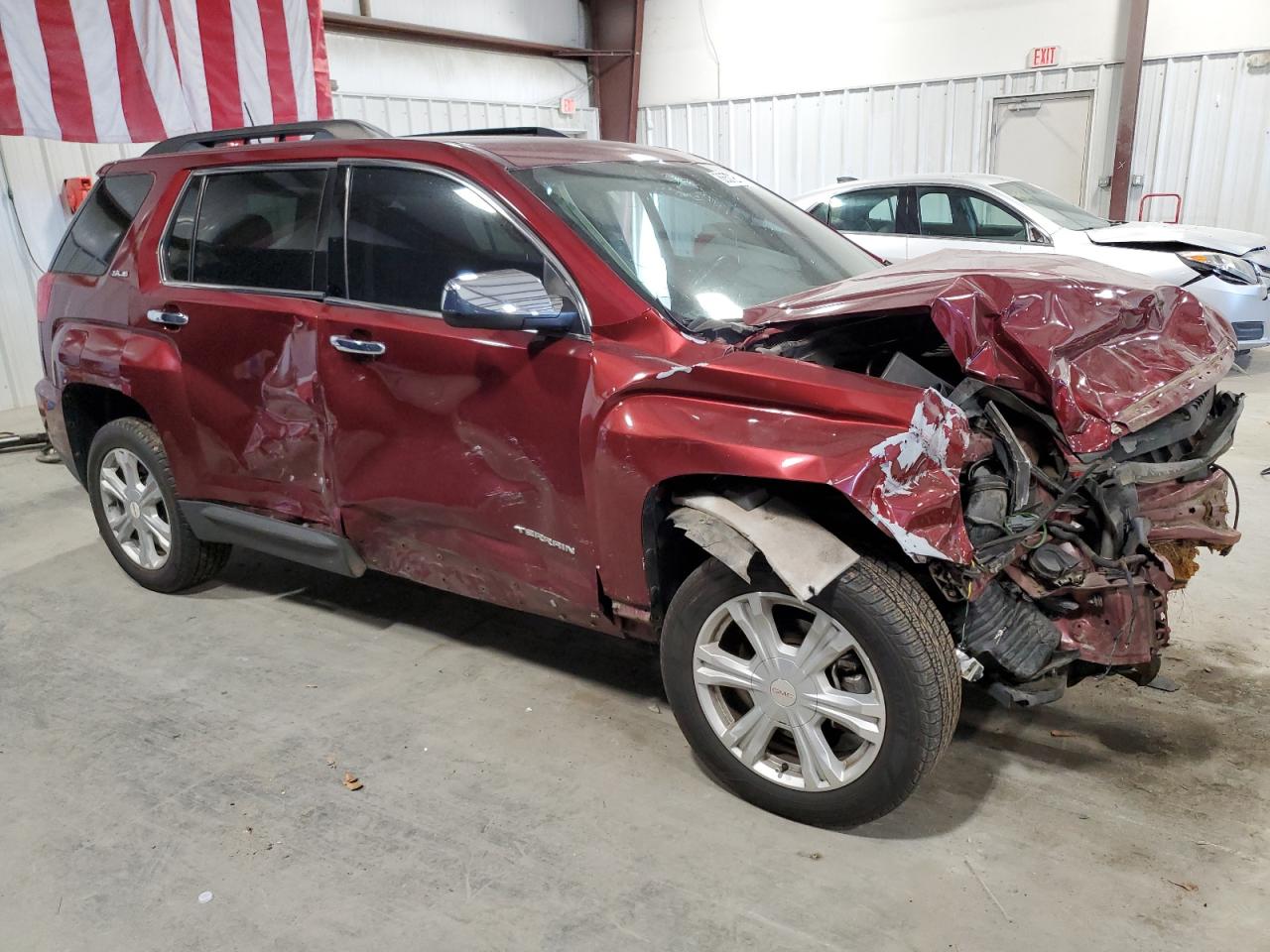 2016 GMC Terrain VIN 2GKALNEK7G6198181 Copart auction photo, all over damage thumbnail 4