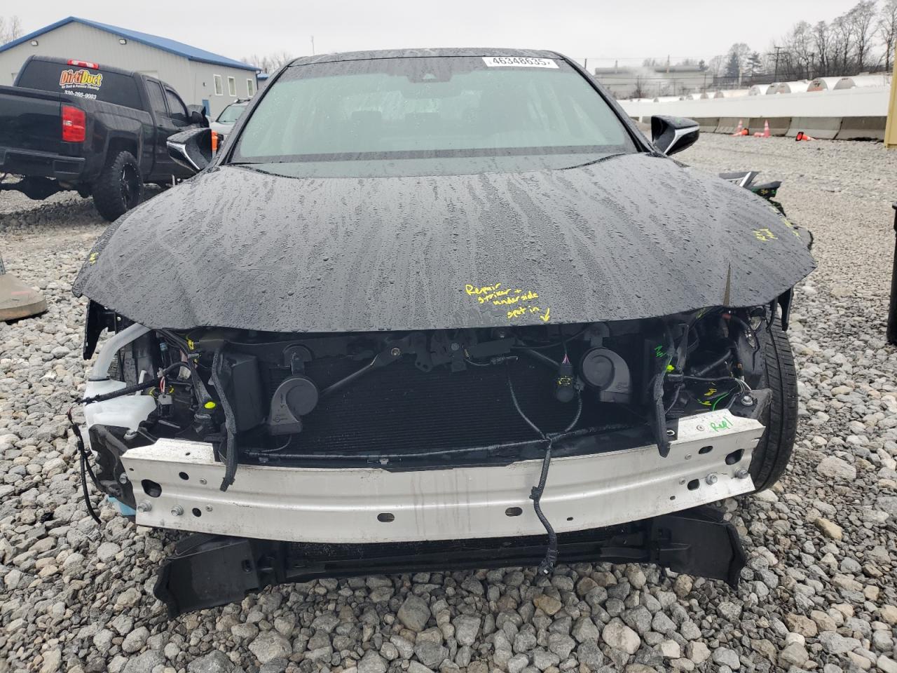 2024 Lexus ES VIN 58AD11D11RU012367 Copart auction photo, front end / side damage thumbnail 5
