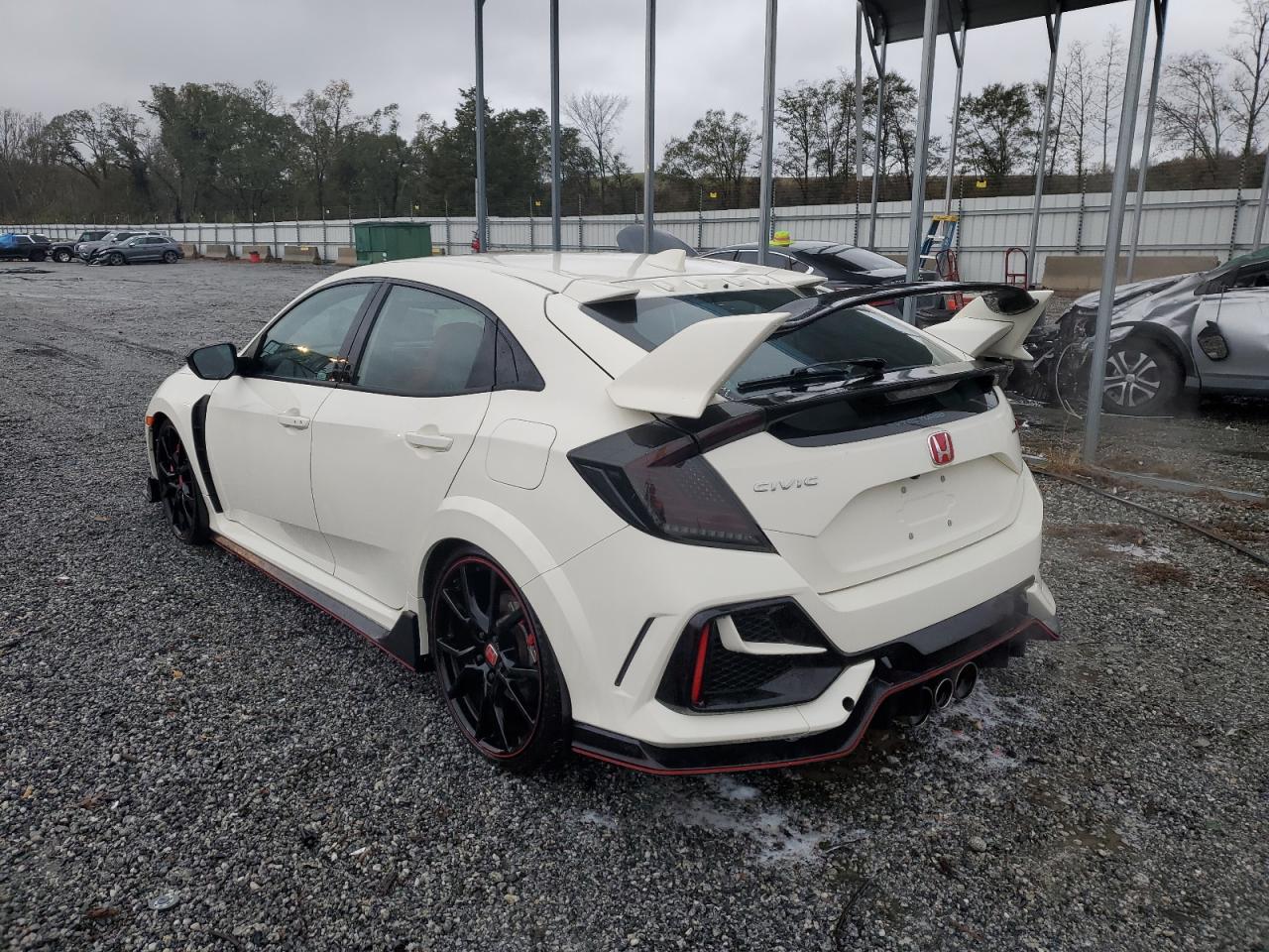 2021 Honda Civic VIN SHHFK8G75MU200240 Copart auction photo, rear end damage thumbnail 2