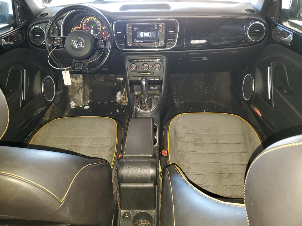 2016 Volkswagen Beetle VIN 3VWS17AT9GM630269 Copart auction photo, top/roof / all over damage thumbnail 8
