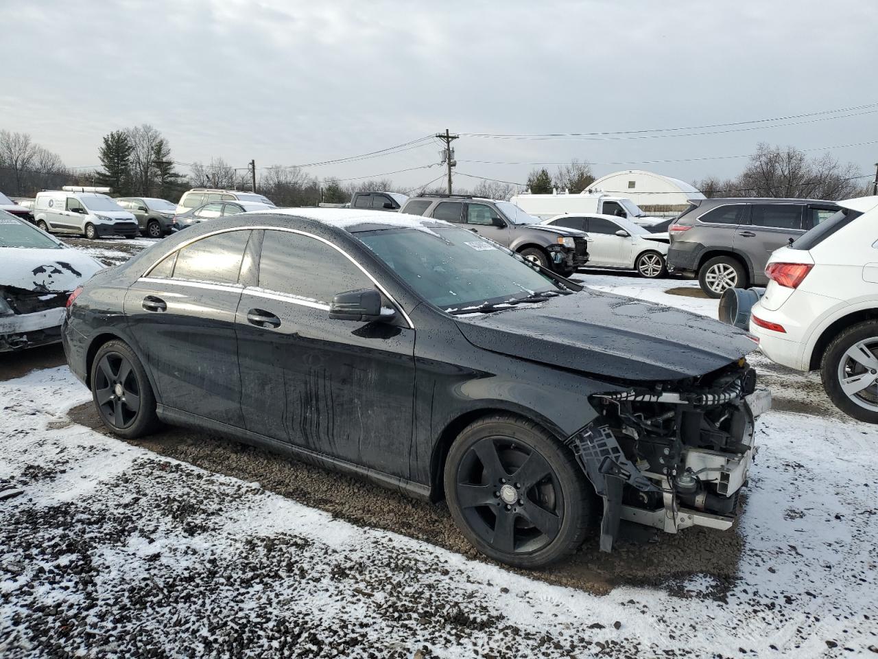 2016 Mercedes-Benz CLA-klasse VIN WDDSJ4EB3GN297498 Copart auction photo, front end damage thumbnail 4