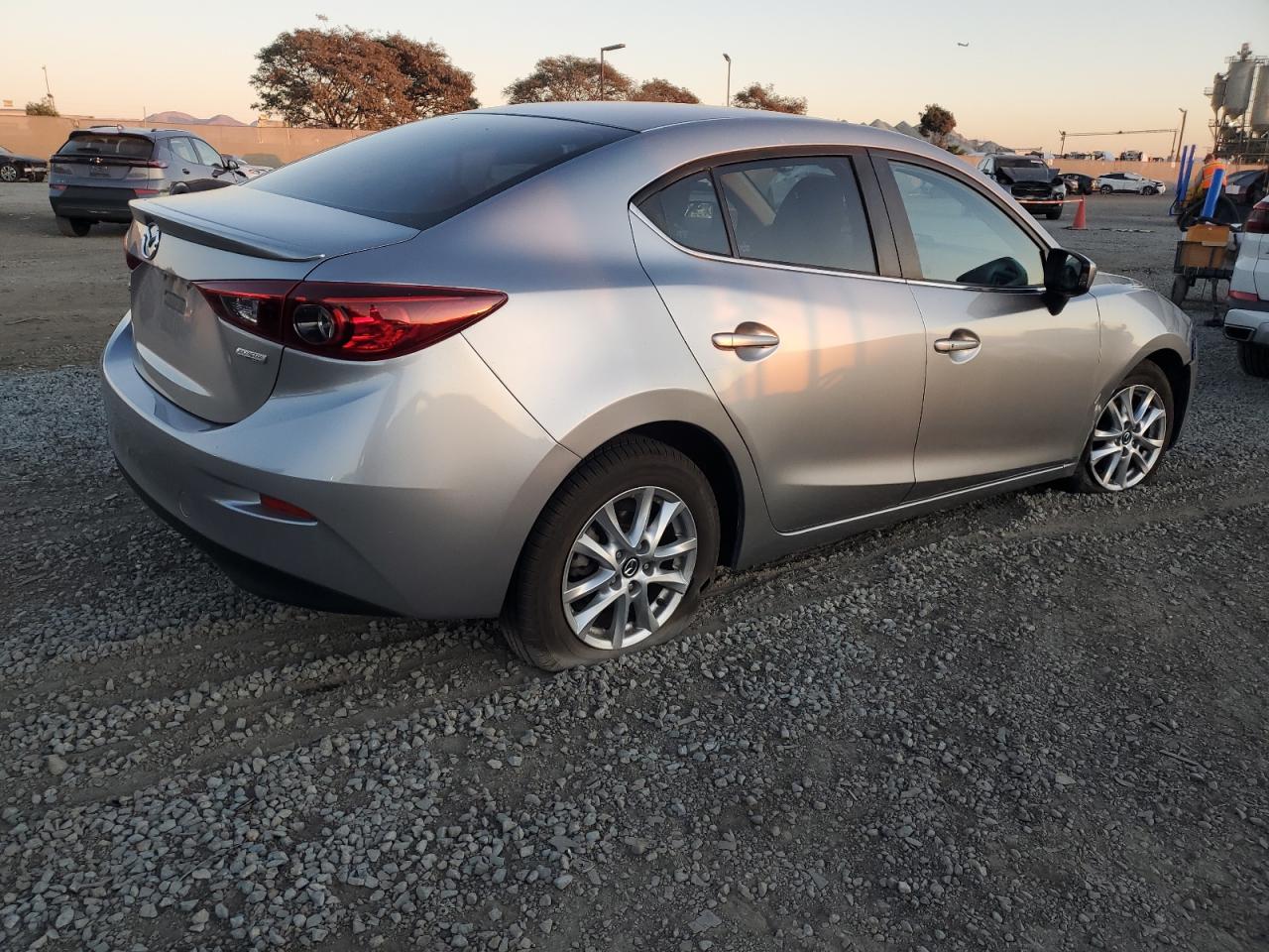 2014 Mazda 3 VIN JM1BM1V72E1114561 Copart auction photo, front end / mechanical damage thumbnail 3